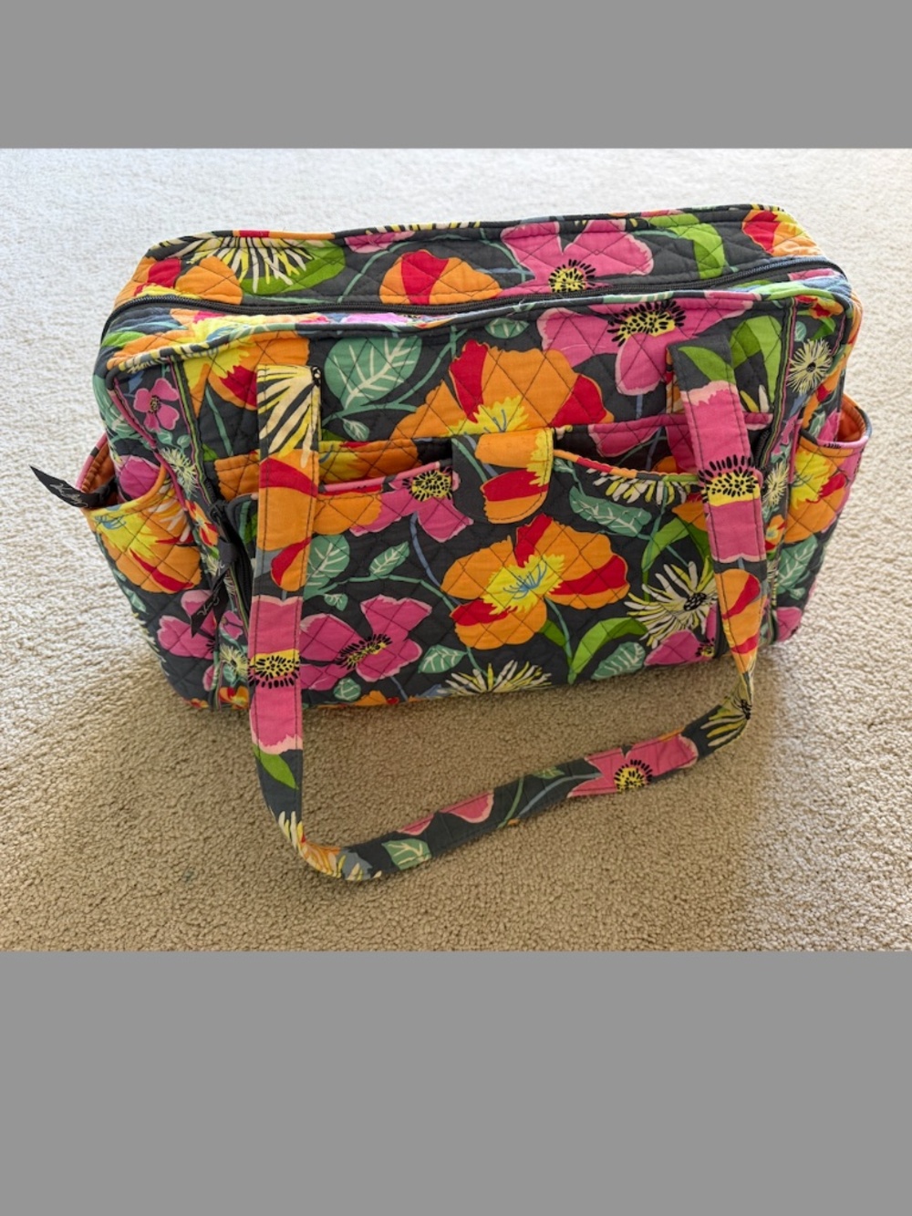 Vera Bradley Tropical Baby Bag VERY GOOD CONDITION